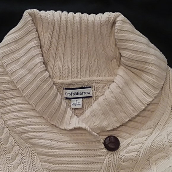 Croft & Barrow Cotton Sweater - Picture 2 of 7